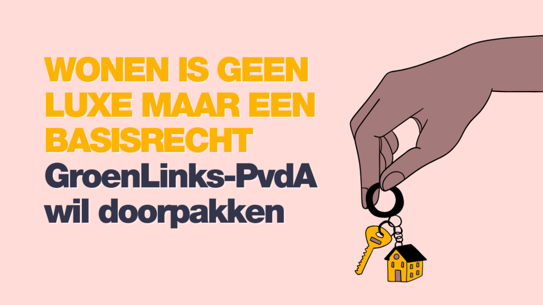illustratie van hand met huissleutel
