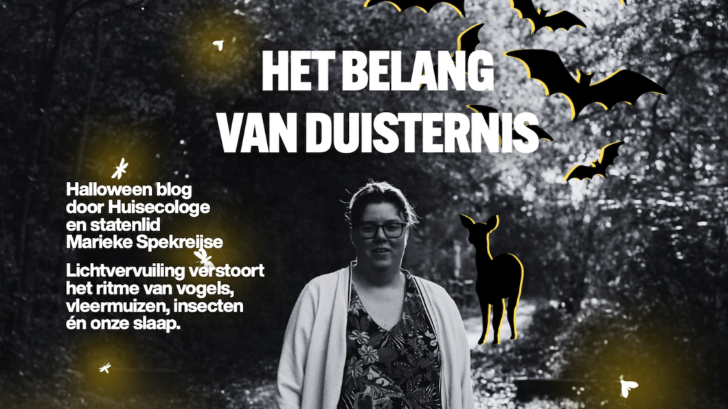 Foto van Marieke in het bos