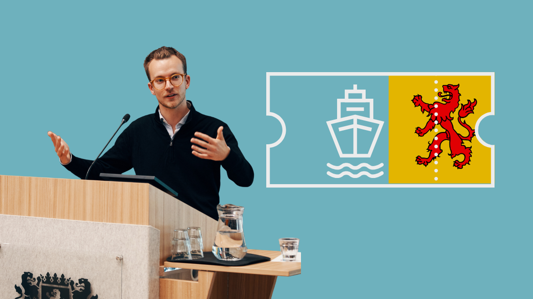 Blauwe achtergrond foto Lars Klappe