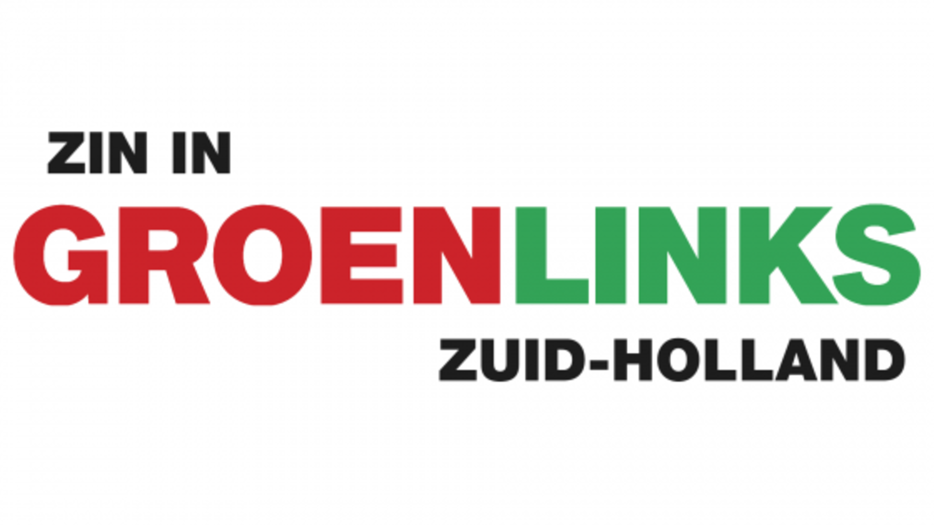Zin in GroenLinks Zuid-Holland