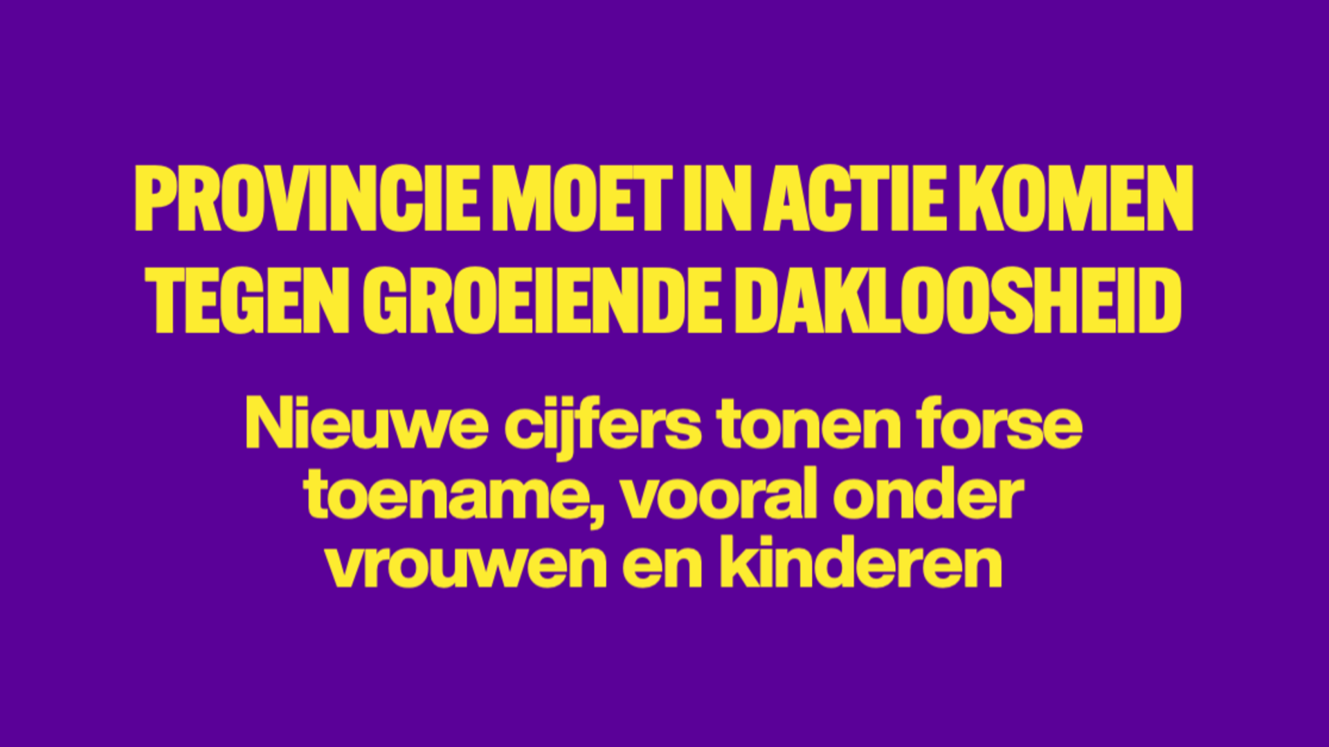 paarse achtergrond in gele letters de titel